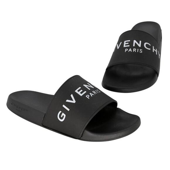 Givenchy Signature Print 39 Pool Beach Sandals GV-S06013P-0001 - Picture 1 of 8